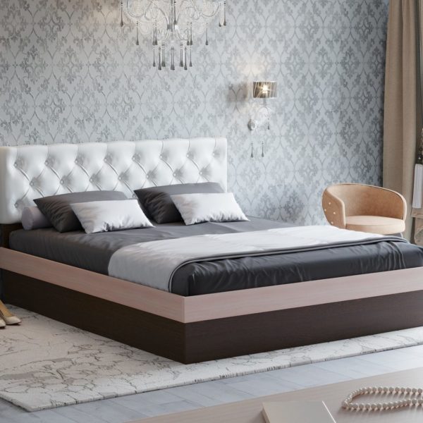Купить Кровать двуспальная 1,6 м "Луара-3" в Оби